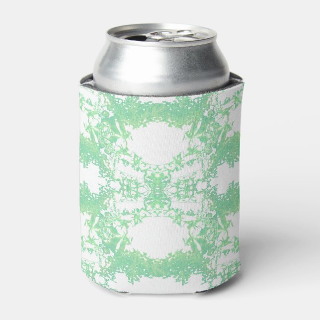 Enfriador De Latas Rincón étnico mint y turquesa. (Lata Anverso)