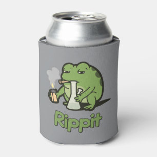 Enfriador De Latas Rippit Funny Frog Regalo para fumetas, Fumetas chi