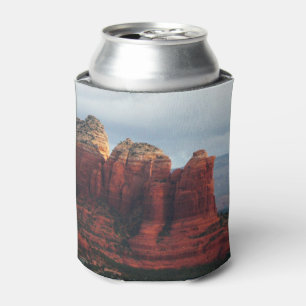 Enfriador De Latas Roca de café nublado en Sedona Arizona