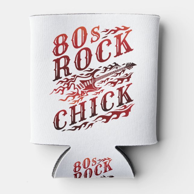 Enfriador De Latas Rock Chick Ochenta Music (Anverso)