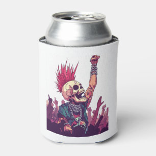 Enfriador De Latas Rock N � Skull � Gracioso Concierto de esqueleto d