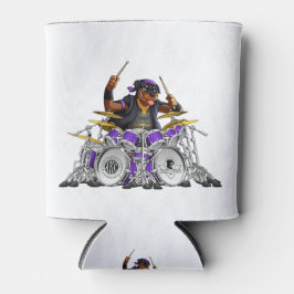 Enfriador De Latas Rockin' Rottie Drummer