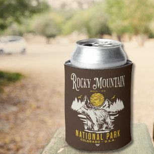 Enfriador De Latas Rocky Mountain National Park Vintage 