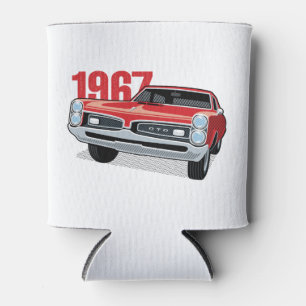 Enfriador De Latas Rojo 1967 de Pontiac GTO