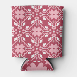 Enfriador De Latas Rojo, color beige floral, fondo de pantalla transp