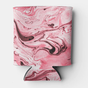 Enfriador De Latas Rojo futurista: Arte abstracto monocromo