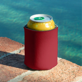 Enfriador De Latas Rojo Manzana de Caramelo Otoño Temporada Color Sól
