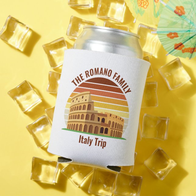 Enfriador De Latas Roma Italia Personalizado de viaje familiar Coloss (Verano in situ)