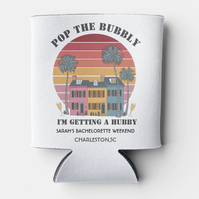 Enfriador De Latas ¡Rompamos el burbujeo! ¡Me voy a casar! | Charlest (Anverso)