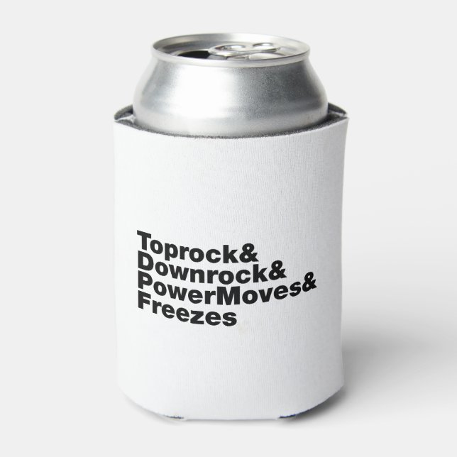 Enfriador De Latas Rompiendo movimientos (breakdance) (Lata Anverso)