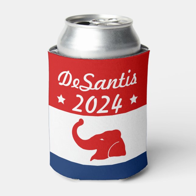 Enfriador De Latas Ron DeSantis Para Presidente 2024 (Lata Anverso)