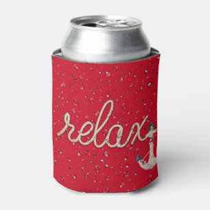 Enfriador De Latas Rope Relax Text con delimitador