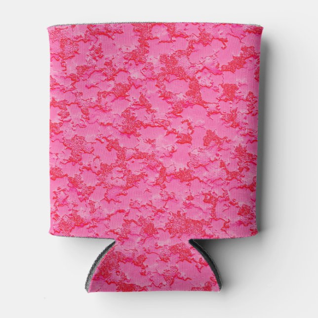 Enfriador De Latas Rosa negrita (Anverso)