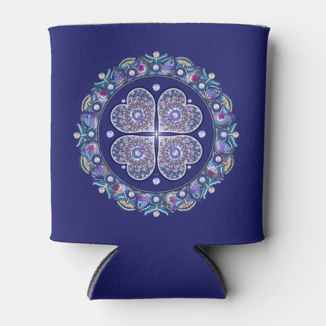 Enfriador De Latas Rosario azul (Anverso)