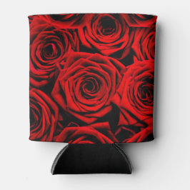 Enfriador De Latas Roses rojas rojas rojas