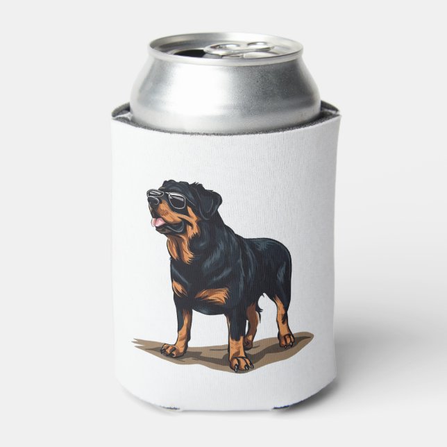 Enfriador De Latas Rottweiler El Explorador (Lata Anverso)
