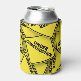 Enfriador De Latas Rótulos de construcción en curso