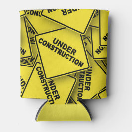 Enfriador De Latas Rótulos de construcción en curso