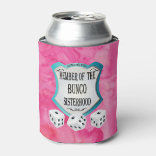 Enfriador De Latas Ruede los dados con su hermandad de Bunco