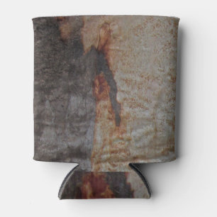Enfriador De Latas Rústica Tierra Tone Tree Bark Foto Naturaleza exte