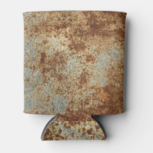 Enfriador De Latas Rusty Metalizado: Textura del fondo del panel.
