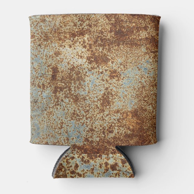 Enfriador De Latas Rusty Metalizado: Textura del fondo del panel. (Anverso)