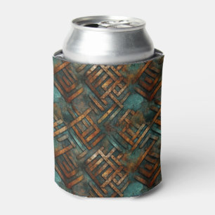 Enfriador De Latas Rusty Refrigerador de bebidas Metalizado