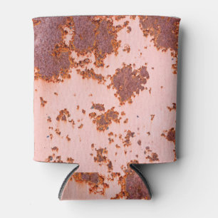 Enfriador De Latas Rusty Zinc Whispers: Texturas antiguas