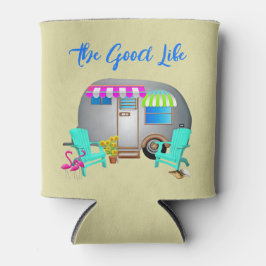 Enfriador De Latas RV Life Silver Travel Trailer Personalizado