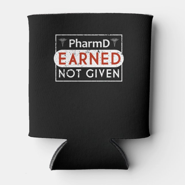 Enfriador De Latas RX Farmacia Farmacéutica PharmD Ganado Regalo (Anverso)