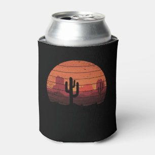 Enfriador De Latas Saguaro Cactus Cactus Sunset Opuntia Cactaceae