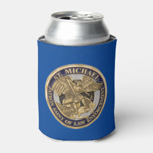 ENFRIADOR DE LATAS SAINT MICHAEL PATRON SAINT DE OFICIALES DE POLICÍA