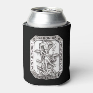 Enfriador De Latas SAINT MICHAEL PATRON SAINT de PARATROOPERS