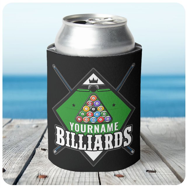 Enfriador De Latas Sala de billar personalizada NOMBRE de pila de rac (Subido por el creador)