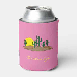 Enfriador De Latas Salida del sol verde Thunder_Cove del desierto del