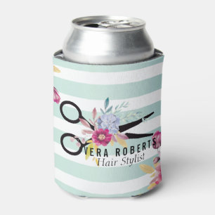Enfriador De Latas Salón de belleza Floral Bandas florales