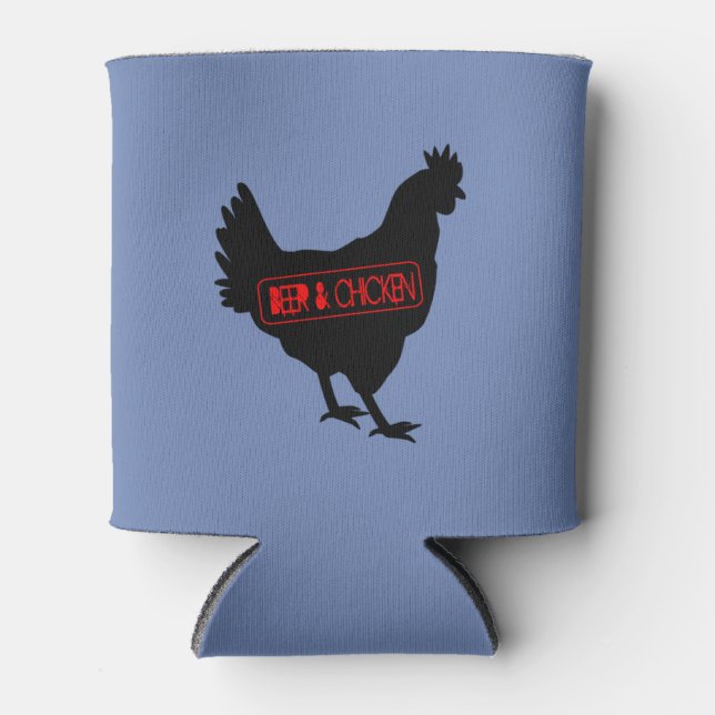 Enfriador De Latas Salsa caliente y pollo (Anverso)