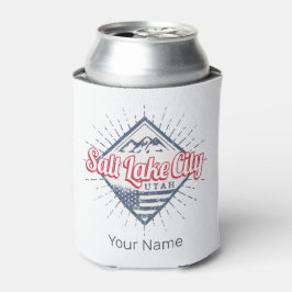 Enfriador De Latas Salt Lake City Utah Estados Unidos Montañas Estado