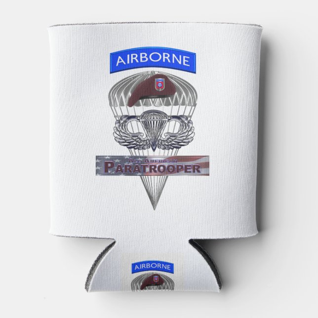 Enfriador De Latas Saltos de paracaidista de acero a la pestaña aérea (Anverso)