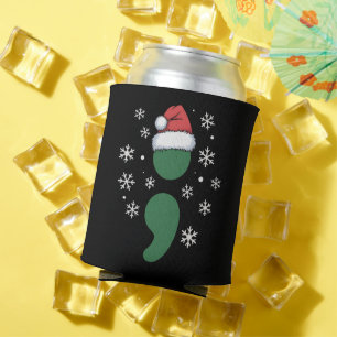 Enfriador De Latas Salud Mental Navidad Depresión Conciencia Xmas