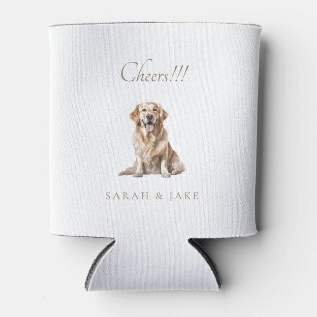 Enfriador De Latas ¡¡¡Salud!!! Personalizado Mascota Boda Napkins (Anverso)