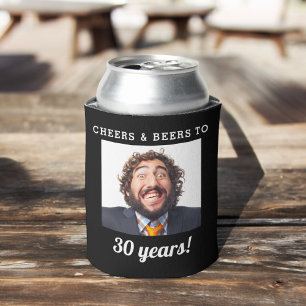 Enfriador De Latas ¡Salud y cerveza! ¡Fotos de cumpleaños!
