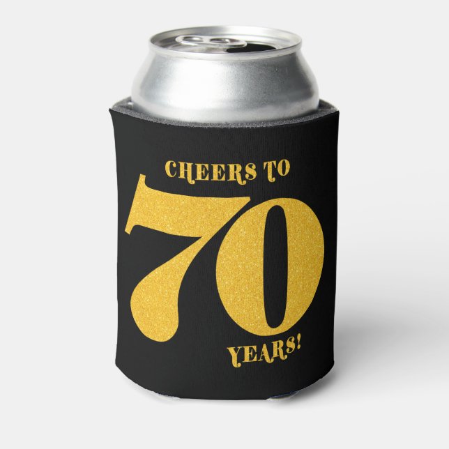 Enfriador De Latas Saludos a 70 años Setecientos Años (Reverso de la lata)