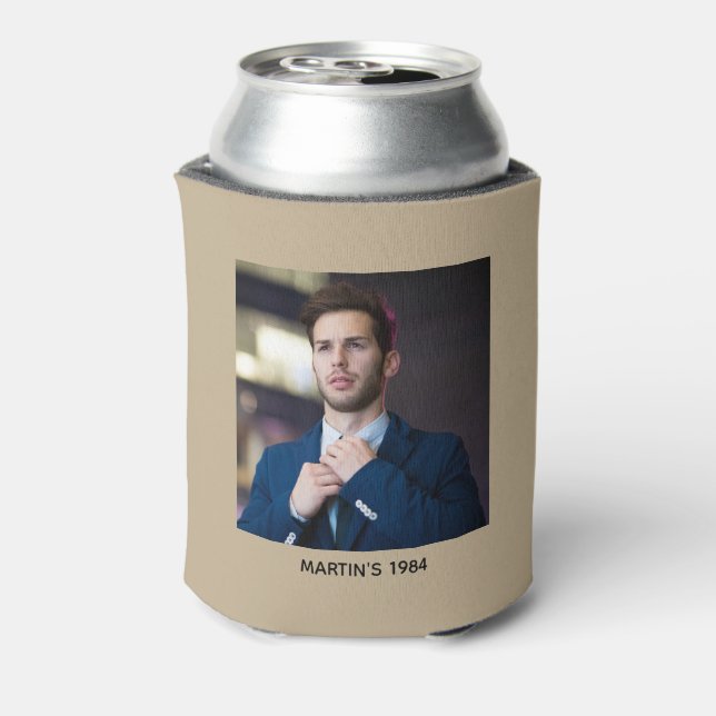 Enfriador De Latas Saludos al elegante y gracioso Khaki (Reverso de la lata)