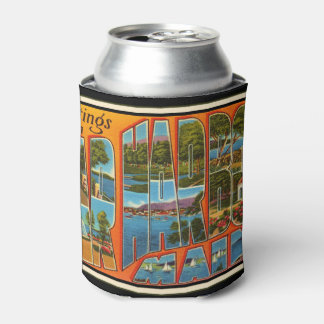 Enfriador De Latas Saludos desde Bar Harbour Maine