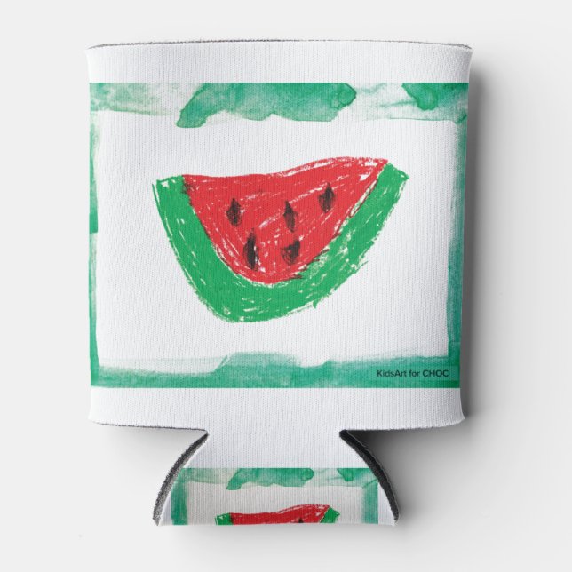 Enfriador De Latas sandía - Arte infantil para CHOC (Anverso)