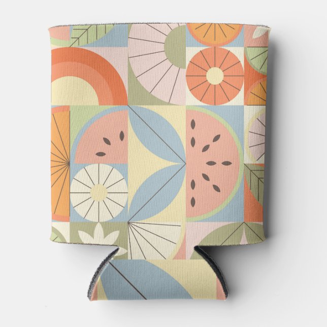 Enfriador De Latas Sandía de cítricos de verano: Resumen de la placa  (Anverso)