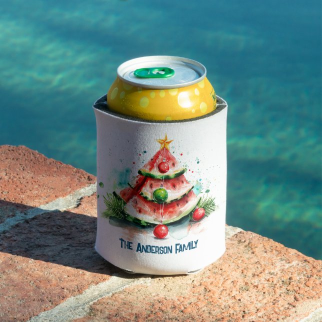 Enfriador De Latas sandía I Navidades En Julio (Piscina in situ)