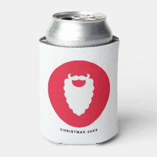 Enfriador De Latas Santa barba roja y blanca Festividad moderna II