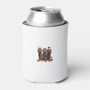 Enfriador De Latas Santa Boykin Español Perro Gorgoso reno Christm